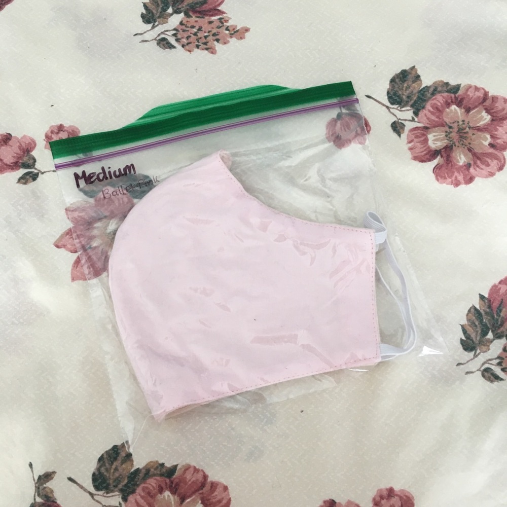 Ballet Pink, solid quality face mask - Picture 5 of 6